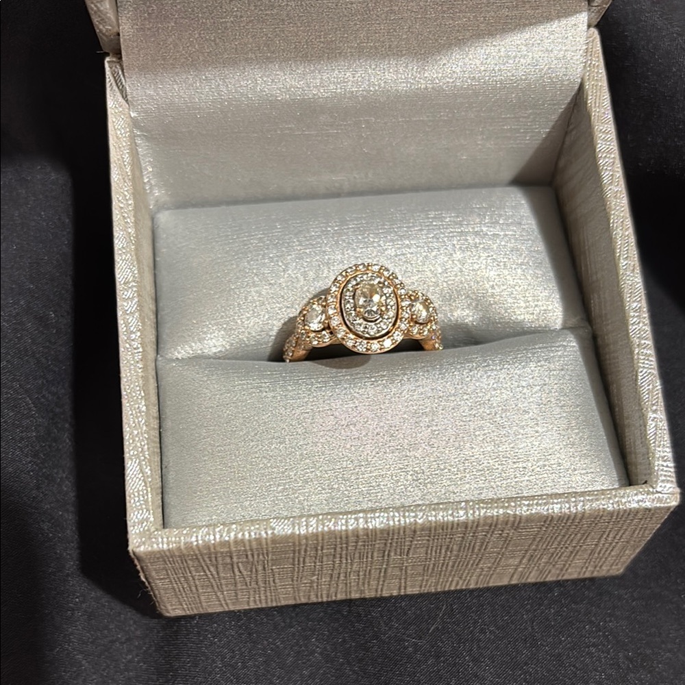 Free resizing included through Zales. Diamond Warranty included through Zales.